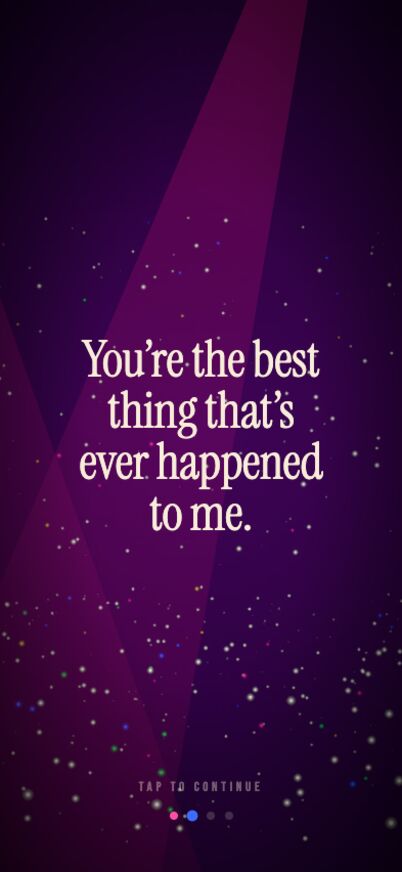 You're the best thing